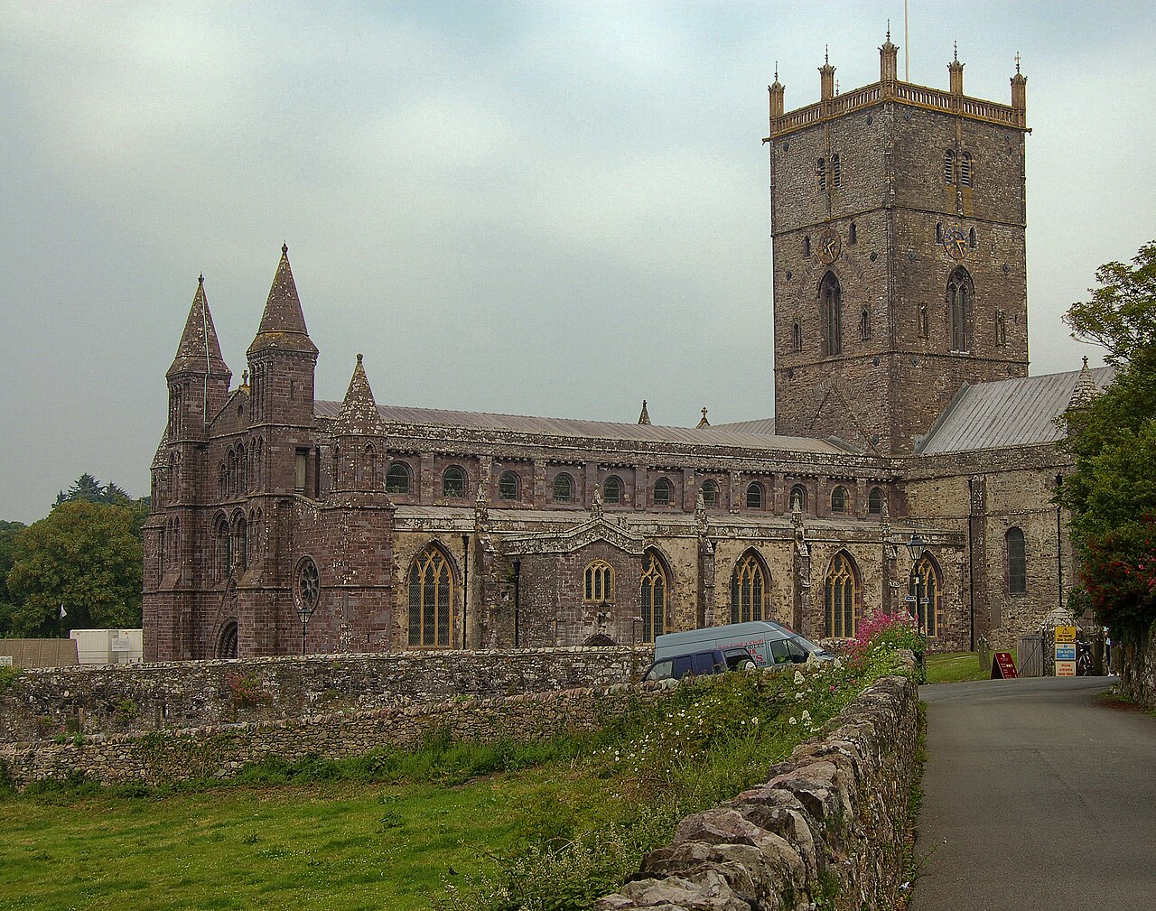 St Davids Cathedral in the UK's smallest city