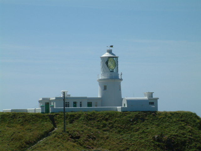 Strumble Head lighthouse on the Pembrokeshire coast